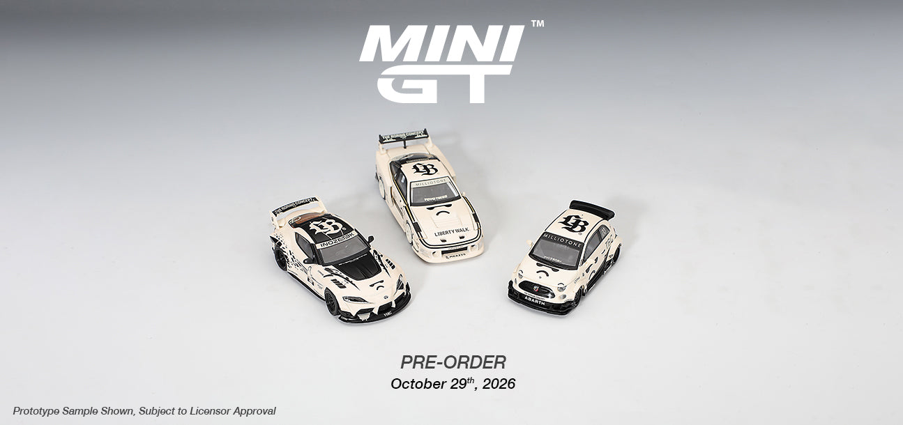 (Pre-order) Mini GT INOZETEK x TBC Set 2026 Show Edition 3X Car Set