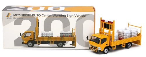 Load image into Gallery viewer, Tiny City 200 Die-cast Model Car - MITSUBISHI FUSO Canter Warning Sign Vehicle
