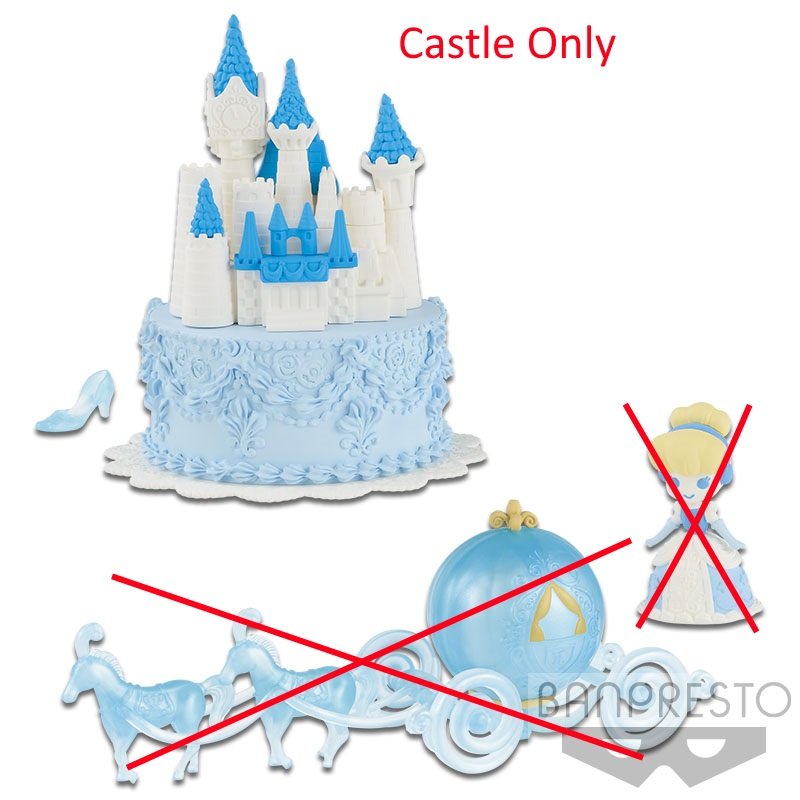 Banpresto Disney Princess Character Patisserie au Sucre Cinderella CASTLE figure