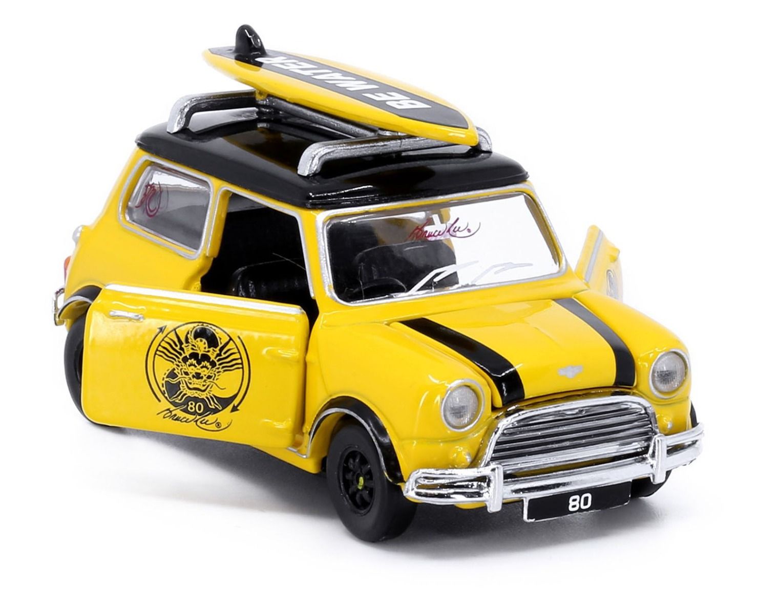 Tiny City 1:50 Diecast Model Car - Mini Cooper Mk 1 Bruce Lee