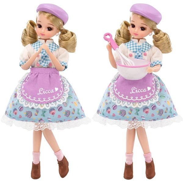 Takara Tomy Licca Chan Doll play set - LD-13 Dream Patissier