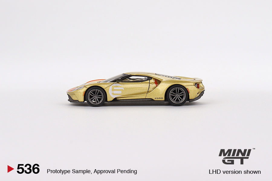 Mini GT 1:64 #536 Ford GT Holman Moody Heritage Edition Model Car