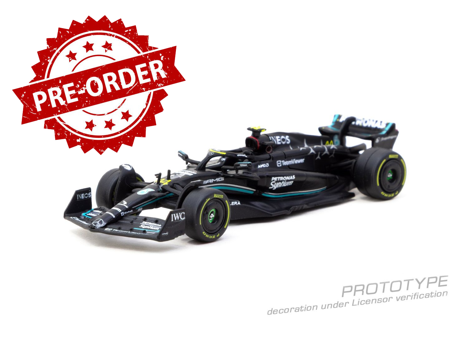 (Pre-order) Tarmac Works Mercedes-AMG F1 W14 E Performance Italian GrandPrix 2023