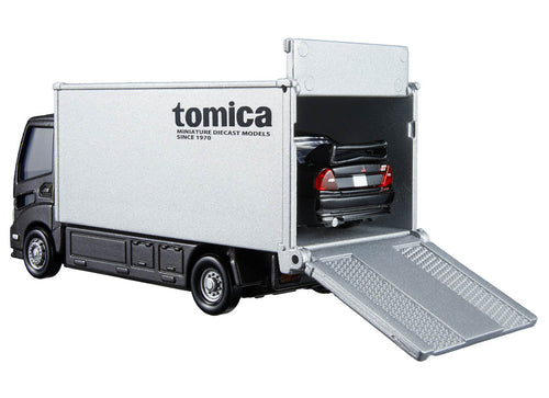 Load image into Gallery viewer, Takara Tomy Tomica Die-cast Car Transporter Mitsubishi Lancer Evolution VI GSR
