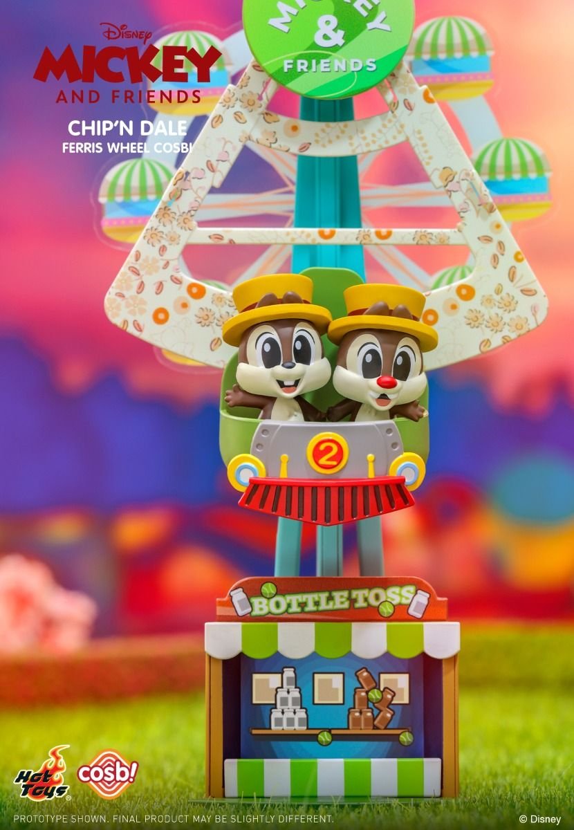Hot Toys Disney Mickey & Friends Ferris Wheel Cosbi Collection Full Set of 6