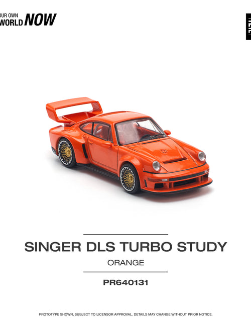 Load image into Gallery viewer, POPRACE 1/64 SINGER DLS TURBO (TRACK) ORANGE *New Tooling Model Car
