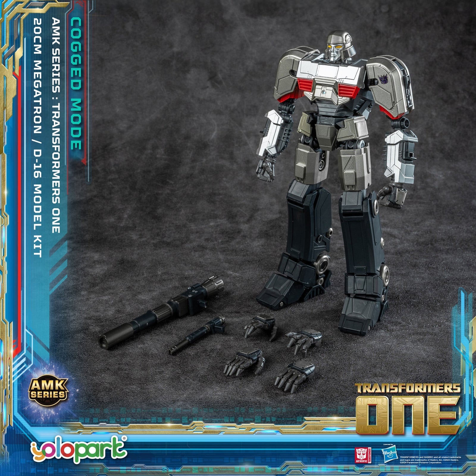 TRANSFORMERS ONE AMK (Cogged Mode) D-16 Megatron Model Kit