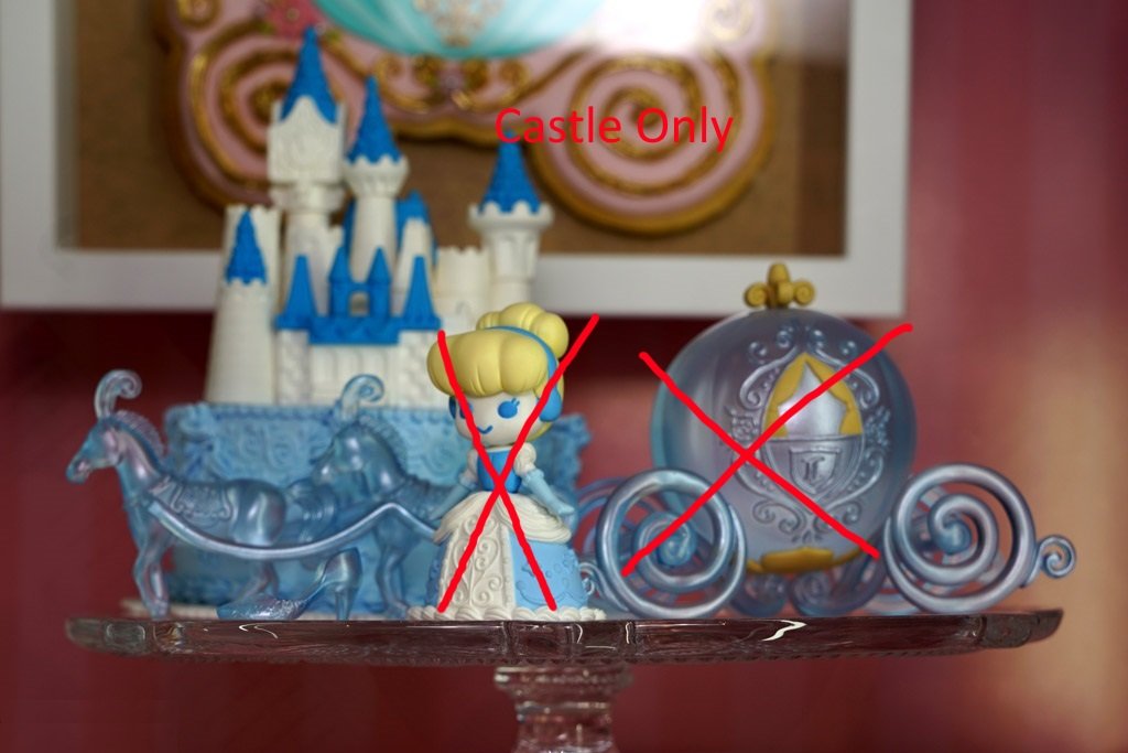 Banpresto Disney Princess Character Patisserie au Sucre Cinderella CASTLE figure
