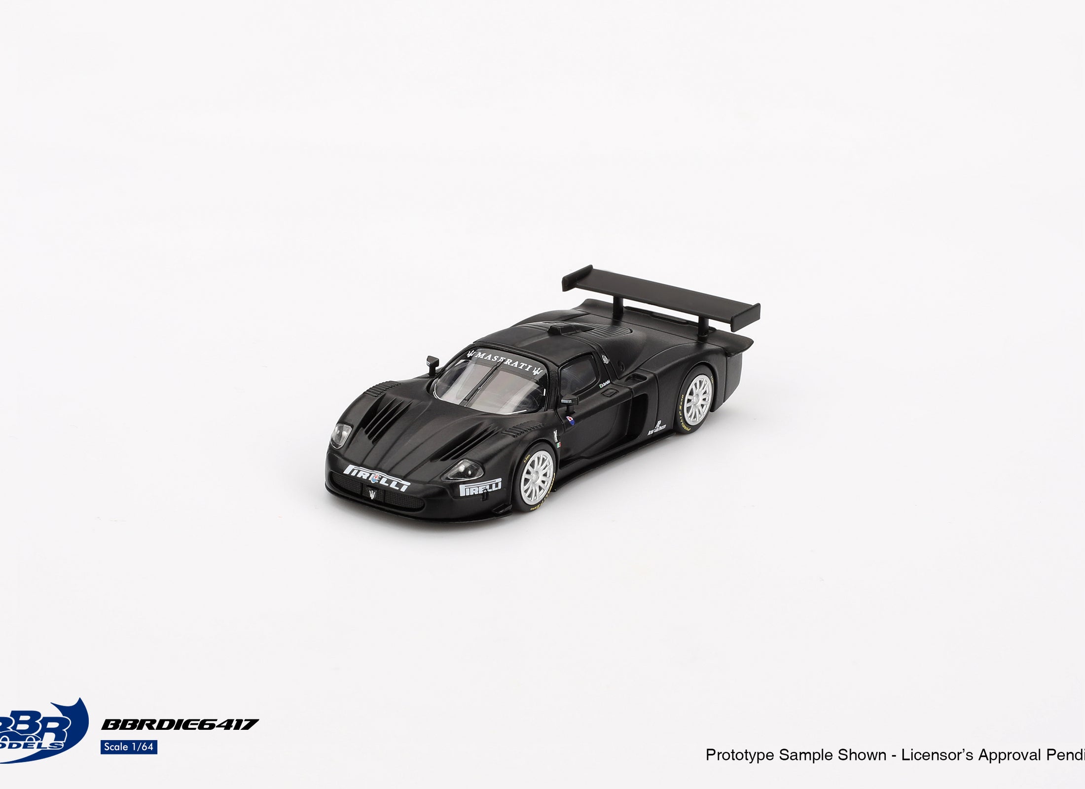 BBR 1:64 Maserati MC12 Competizione Test Fiorano 2004 Model Car
