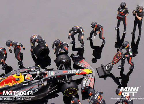 Load image into Gallery viewer, (Pre-order) Mini GT Oracle Red Bull Racing RB19 #1 Max Verstappen 2023 F1 Grand

