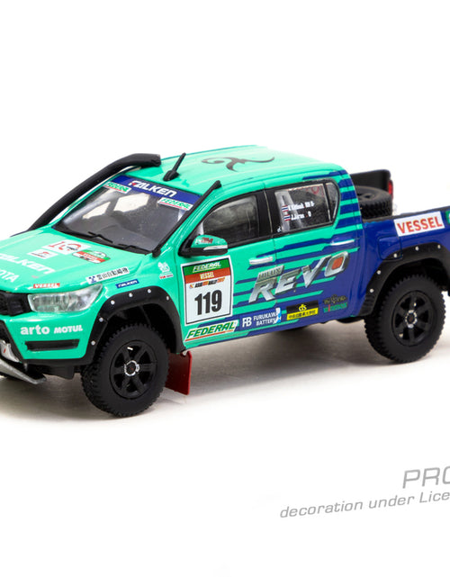 Load image into Gallery viewer, Tarmac Works 1/64 Toyota Hilux AXCR 2017 Diecast Model Car
