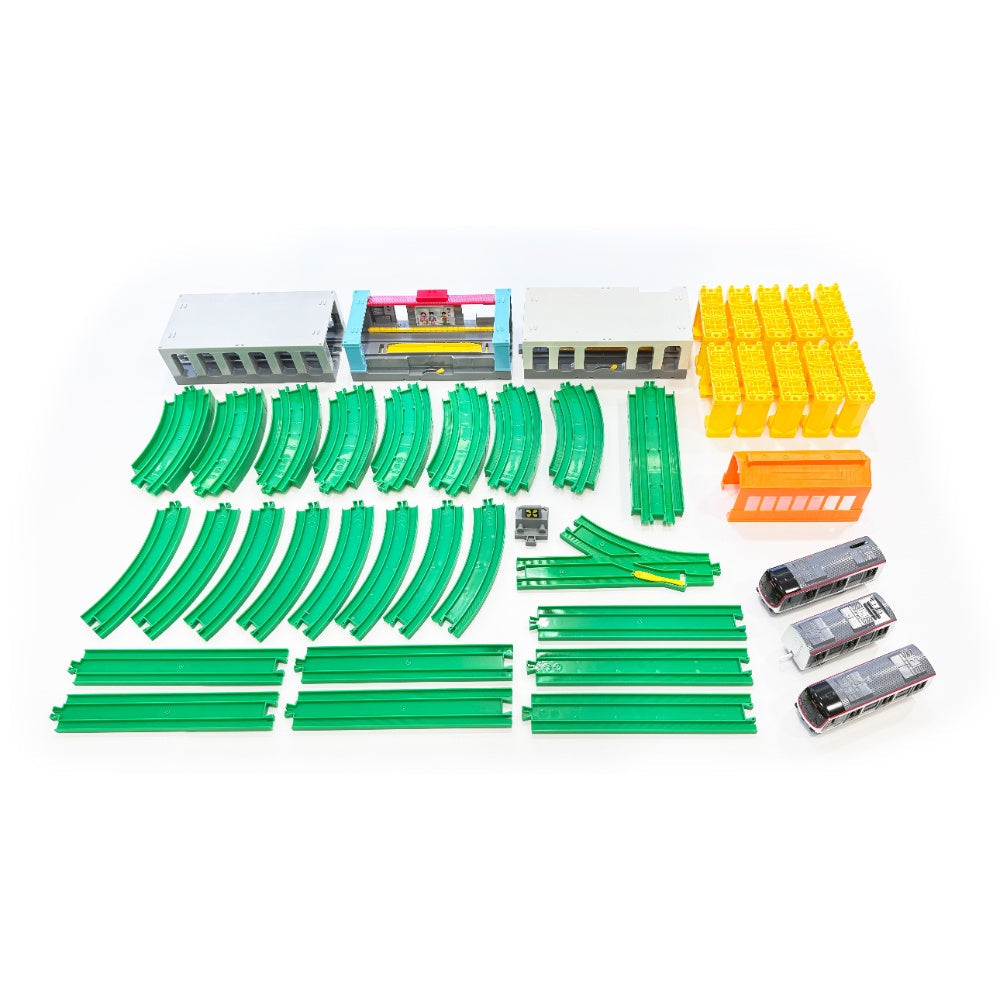 Takara Tomy Plarail Hong Kong MTR Passenger Train Kwun Tong Line Q Set