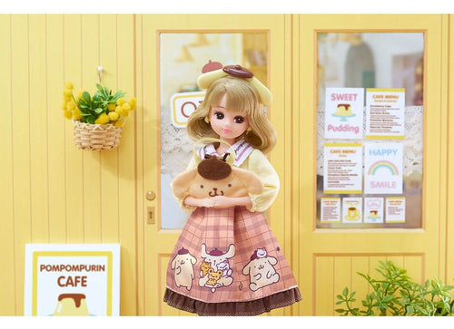 Load image into Gallery viewer, Takara Tomy Licca-chan loves Pompompurin Stylish Photogenic Licca Doll

