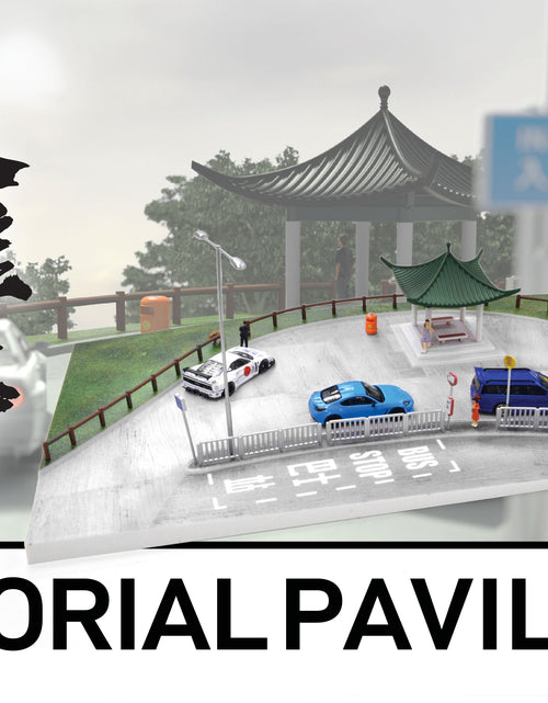 Load image into Gallery viewer, Tiny City Ps10 Hong Kong Memorial Pavilion 1/64 Diorama (No CARS Included)
