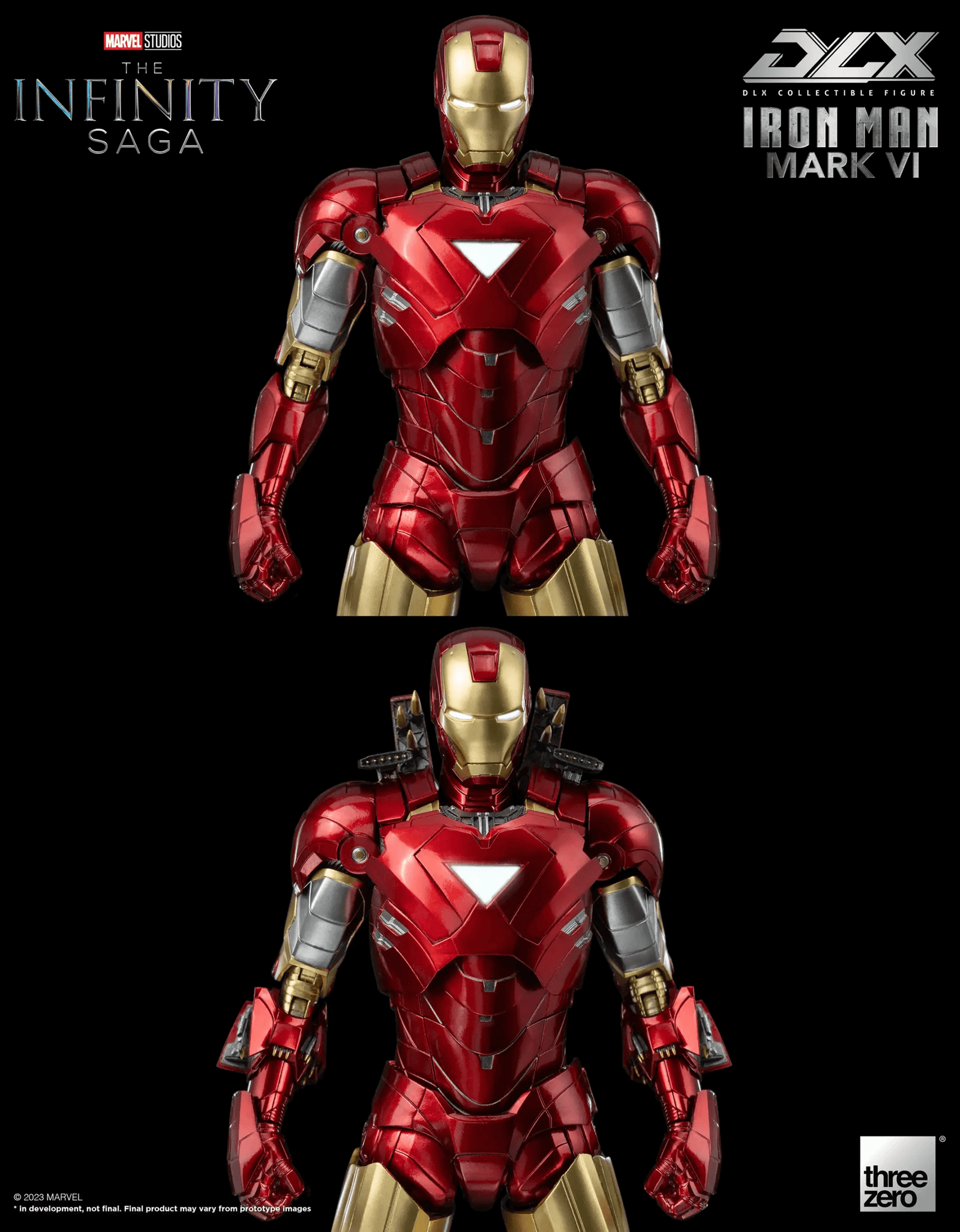 ThreeZero Marvel Studios: The Infinity Saga DLX Iron Man Mark 6