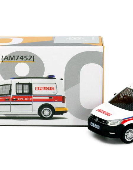 Tiny City 80 Die-cast Model Car - Volkswagen Caddy Police (AM7452)
