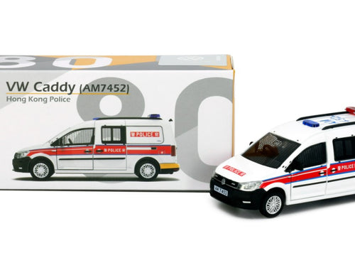 Load image into Gallery viewer, Tiny City 80 Die-cast Model Car - Volkswagen Caddy Police (AM7452)
