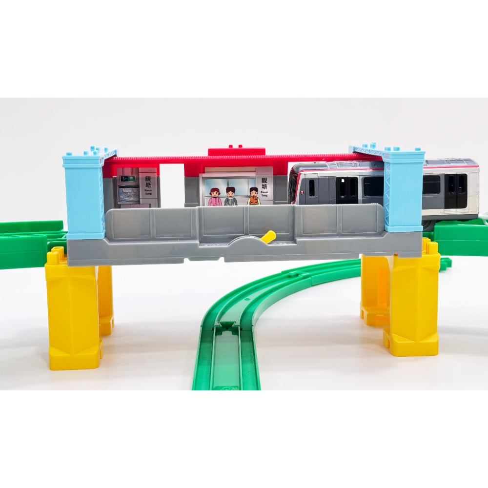 Mtr Train Set Takara Tomy Plarail Hong Kong MTR Passenger Train Kwun Tong Line Q Set ...