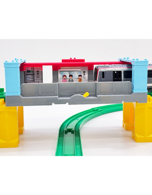 Load image into Gallery viewer, Takara Tomy Plarail Hong Kong MTR Passenger Train Kwun Tong Line Q Set
