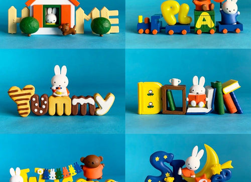 Load image into Gallery viewer, Re-ment Miffy Collection of words Figure (Full Set of 6 Pcs)
