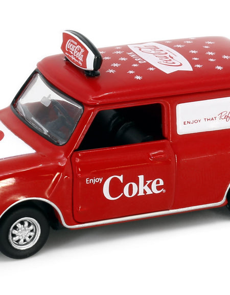 Tiny City Die-cast Model Car - Morris Mini Coca-Cola
