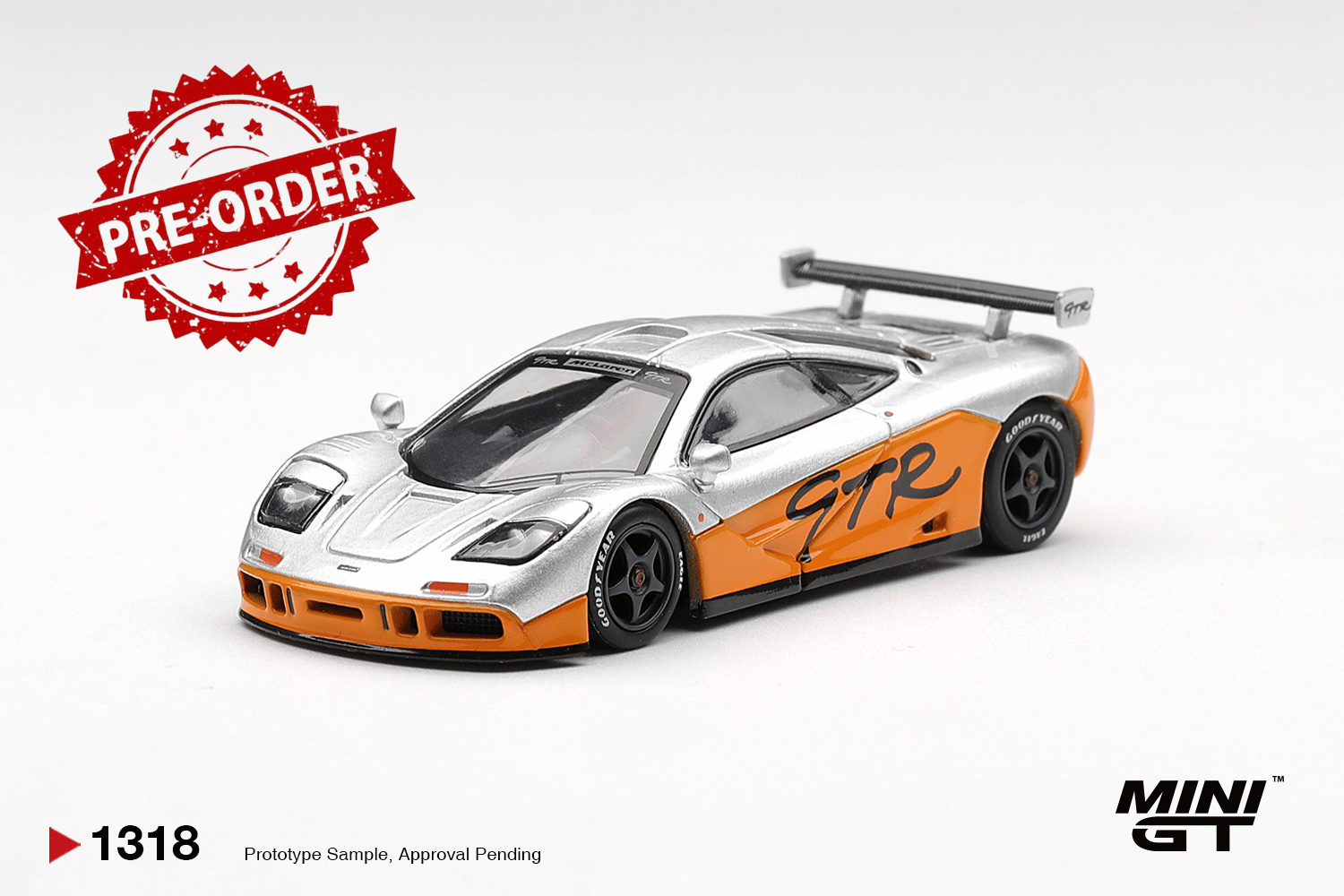 (Pre-order) Mini GT #1318 McLaren F1 GTR 1995 Presentation Diecast Model Car