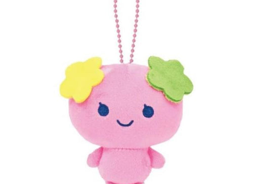Load image into Gallery viewer, Bandai TAMAGOTCHI  PARADISE MASCOT FLOWERTCHI Keychain PLUSH 12cm
