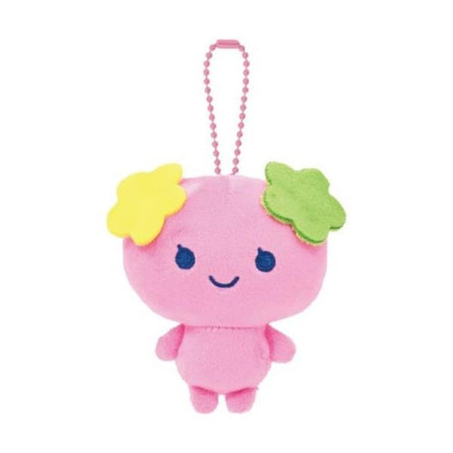 Load image into Gallery viewer, Bandai TAMAGOTCHI  PARADISE MASCOT FLOWERTCHI Keychain PLUSH 12cm
