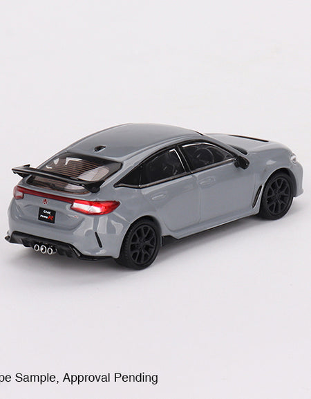 Mini GT #659 Honda Civic Type R Sonic Gray Pearl 2023 RHD Model Car