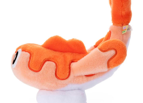 Load image into Gallery viewer, Takara Tomy Pokemon Pocket Monster Basic Plush 25cm tall Tatsugiri (Curly Form)
