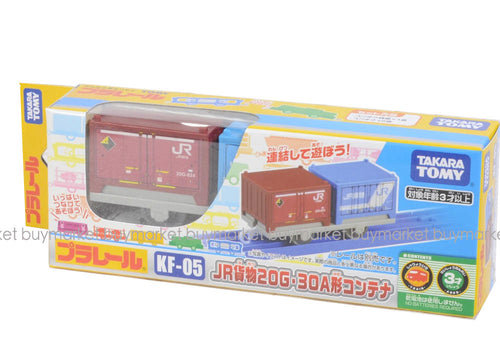 Load image into Gallery viewer, Takara Tomy Plarail Train KF-05 JR Container Freight Cars
