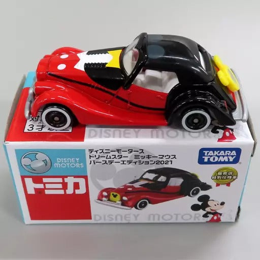 Takara Tomy Tomica Disney Motors Mickey Mouse Birthday 2021 Edition Model Car