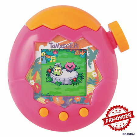(Pre-order) Bandai Tamagotchi Paradise Orange Tropics Pet Game Toy For Children