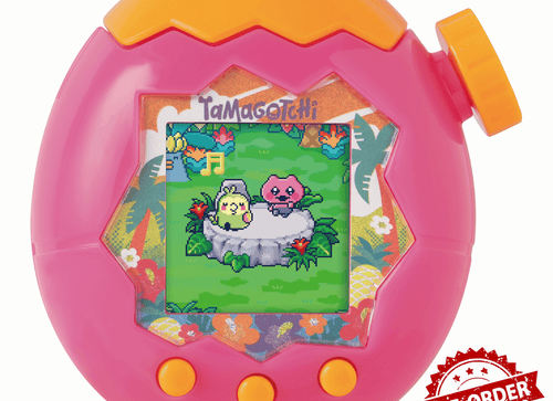 Load image into Gallery viewer, (Pre-order) Bandai Tamagotchi Paradise Orange Tropics Pet Game Toy For Children
