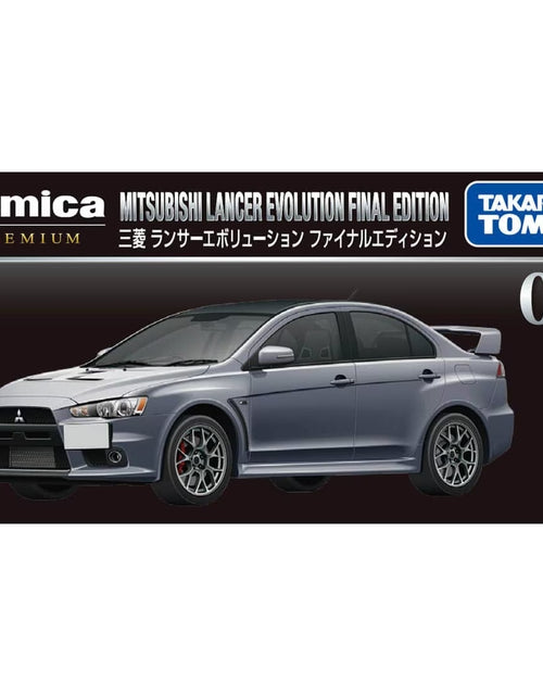 Load image into Gallery viewer, Tomica Premium No.02 Mitsubishi Lancer Evolution Final Edition model car
