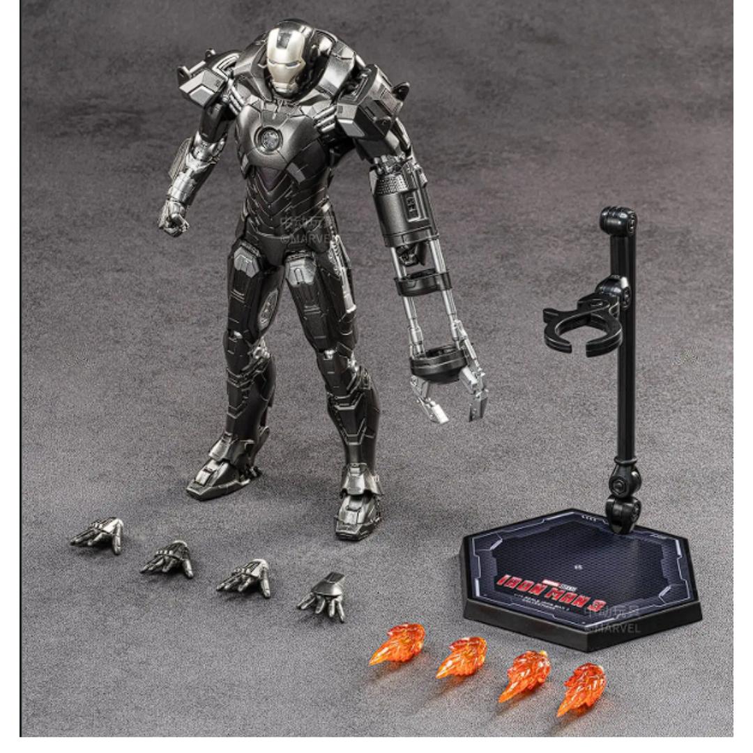 ZD Toys Marvel 1:10 6-inch Iron Man MK34 Action Figure Set