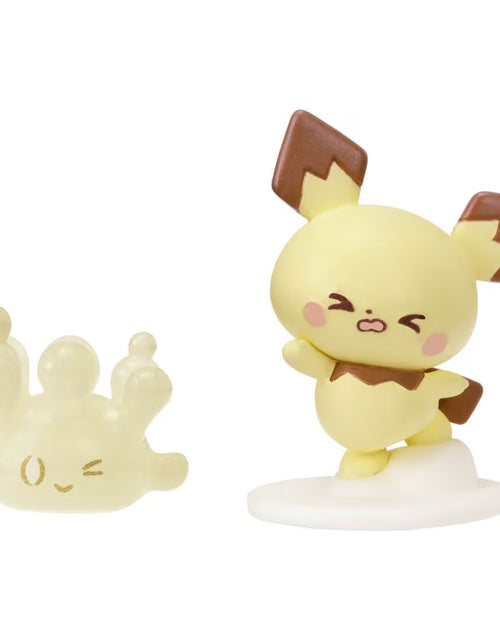 Load image into Gallery viewer, Takara Tomy Pokemon PokePiece Mini Doll Balloon Pichu &amp; Milcery
