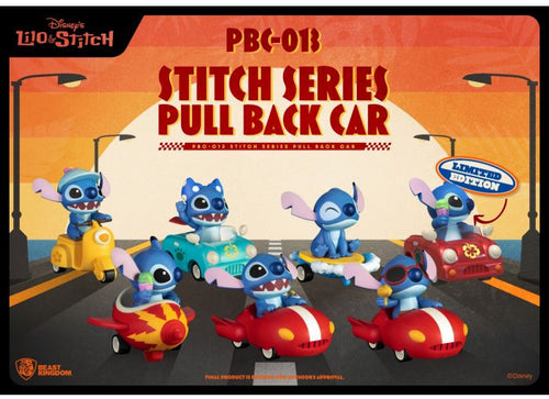 Load image into Gallery viewer, Beast Kingdom PBC-013 Stitch Series Pull Back Car Blind boxset
