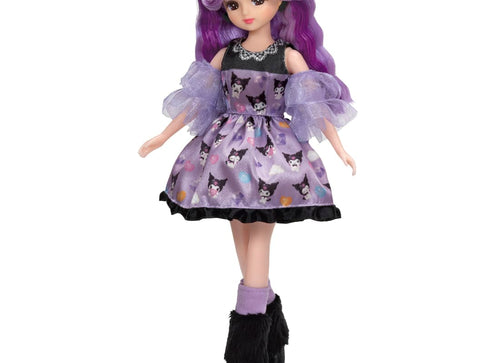 Load image into Gallery viewer, Takara Tomy Licca-chan Kuromi decorated Licca Doll Set
