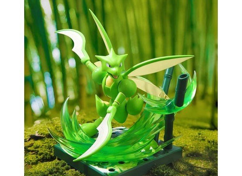 Load image into Gallery viewer, Blokees Pokemon Classic Version-L Scyther Buildable Action Figure Model Kit
