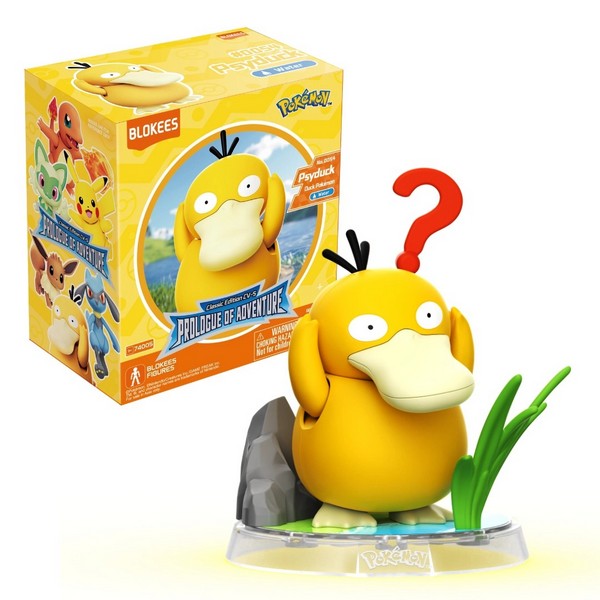 Blokees Pokemon Classic Edition CV-S Psyduck Prologue of Adventure