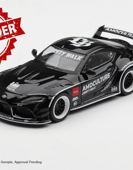 (Pre-order) Mini GT #1237 Toyota GR Supra LB WORKS AMOCULTURE Diecast Model Car
