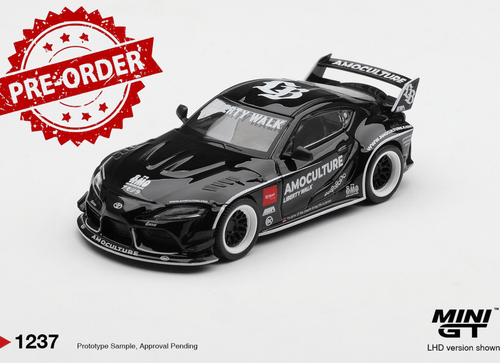 Load image into Gallery viewer, (Pre-order) Mini GT #1237 Toyota GR Supra LB WORKS AMOCULTURE Diecast Model Car
