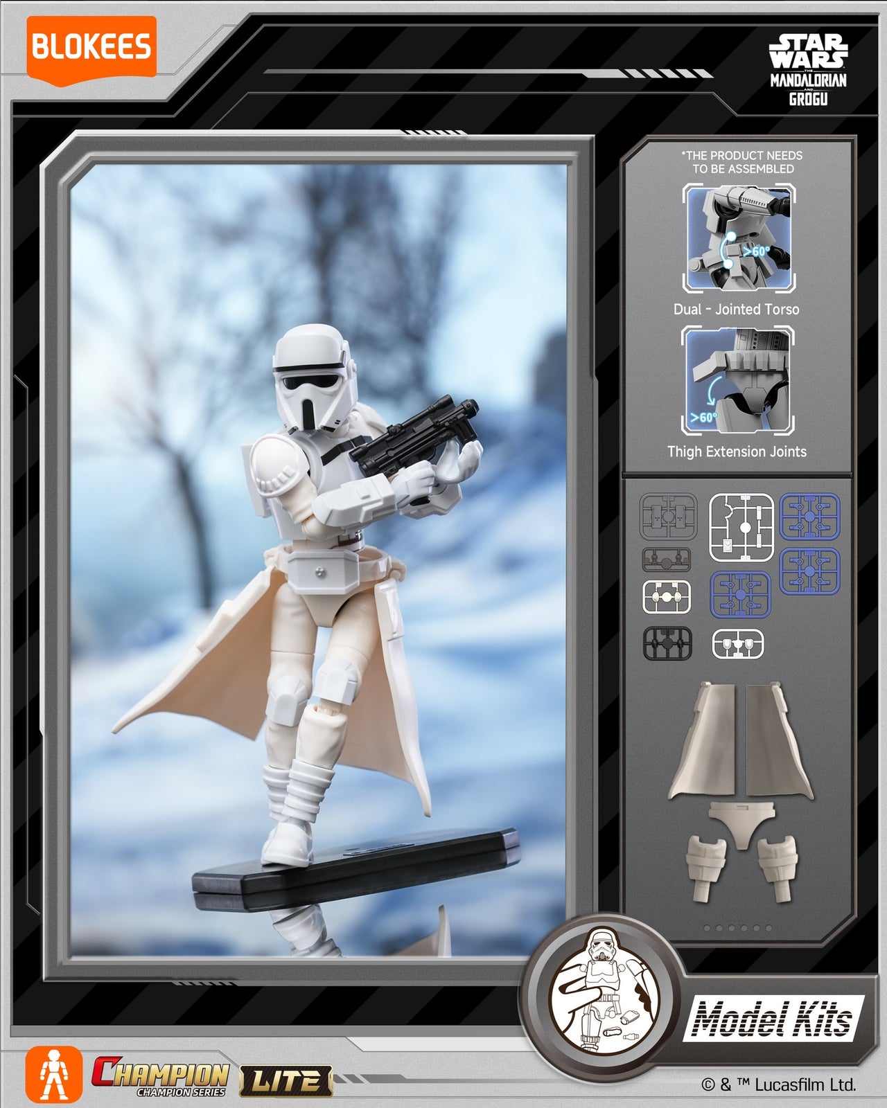 Blokees Star Wars The Mandalorian and Grogu CC LITE Series 01 (Full Set of 9)