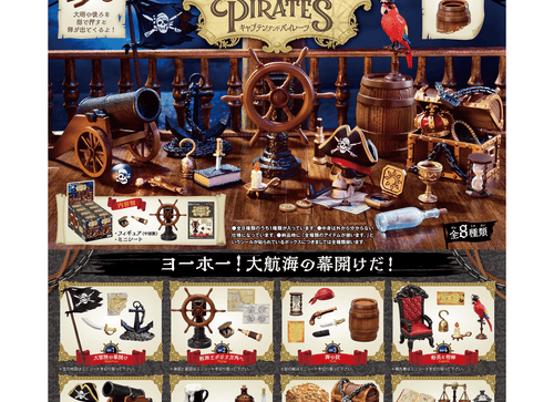 Load image into Gallery viewer, Re-ment Petit Sample Captain &amp; Pirates (Full 8pcs set)
