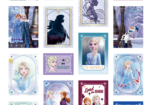 Load image into Gallery viewer, COSMOS Collectible Disney Snow Princess Collectible Card Box Set (80 cards SET)
