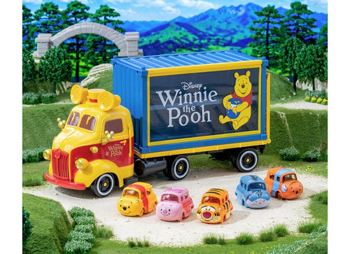 Load image into Gallery viewer, Takara Tomy Tomica Disney Motors Grand Dream Carry Winnie the Pooh (NO MINI CAR)
