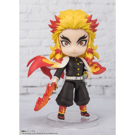 Bandai Tamashii Figuarts Mini Demon Slayer Mini Action Figure - Kyojuro Rengoku