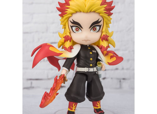 Load image into Gallery viewer, Bandai Tamashii Figuarts Mini Demon Slayer Mini Action Figure - Kyojuro Rengoku
