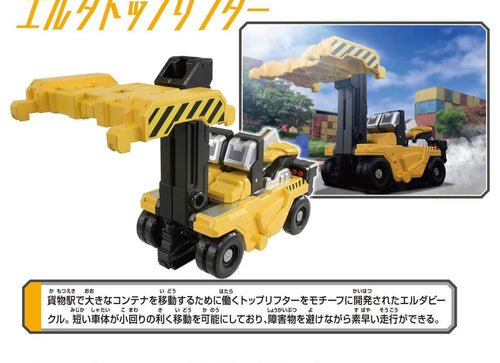 Load image into Gallery viewer, Takara Tomy Shinkansen Deformation Robot SHINKALION CW ERDA Top Lifter

